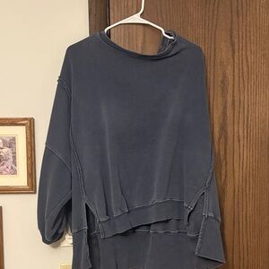 We The Free Navy Blue Top